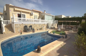 Ref:100-2225-Three Bedroom Detached Villa In Ciudad Quesada.-Alicante-Spain-Villa-Resale
