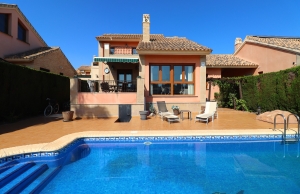 200-3389, Three Bedroom, Link- Detached Villa On La Finca Golf Course, Algorfa.