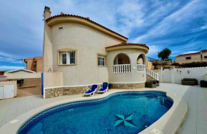 Ref:200-3898-Two Bedroom Detached Villa In Rojales Hills, Ciudad Quesada.-Alicante-Spain-Villa-Resale